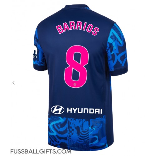 Atletico Madrid Pablo Barrios #8 Fußballbekleidung 3rd trikot 2024-25 Kurzarm